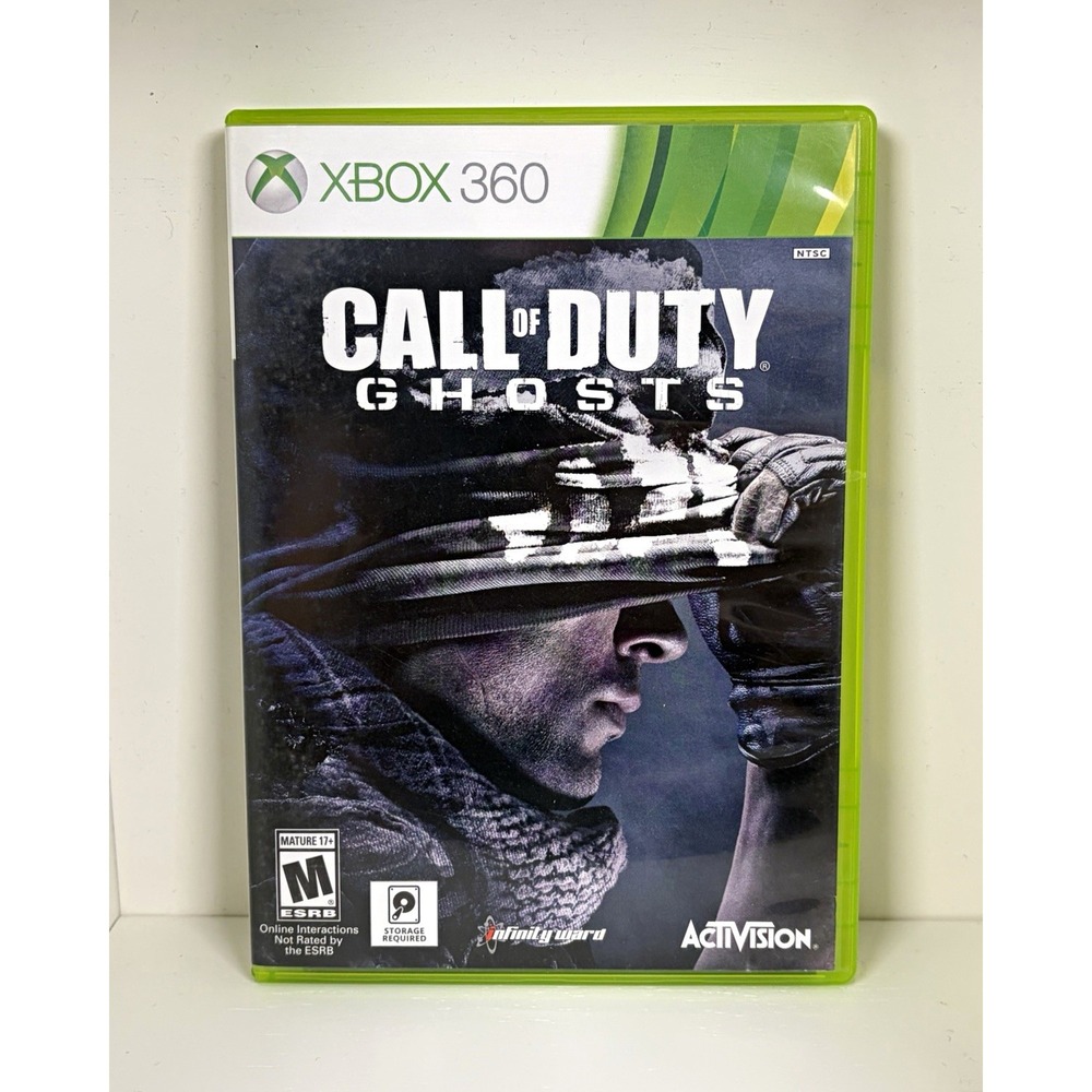 Activision Call of Duty: Ghosts - Xbox 360 2013 M Rated FPS Multiplayer NTSC CIB